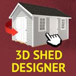 3d shed designer button