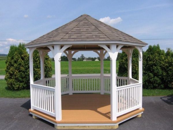 Economy Vinyl Gazebo