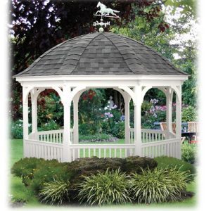 Octagon Dome Standard Gazebo, Vinyl, #1Dome