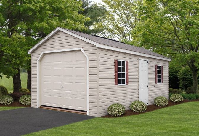 Workshop Garage - Heavy Duty, Single Car