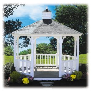 Vinyl Octagon Elegant Gazebo