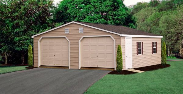 24 x 24 Double Wide Garage We Can Custom Build For You