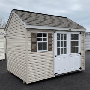 8' x 10' Craftsman, Vinyl Sided - IN STOCK