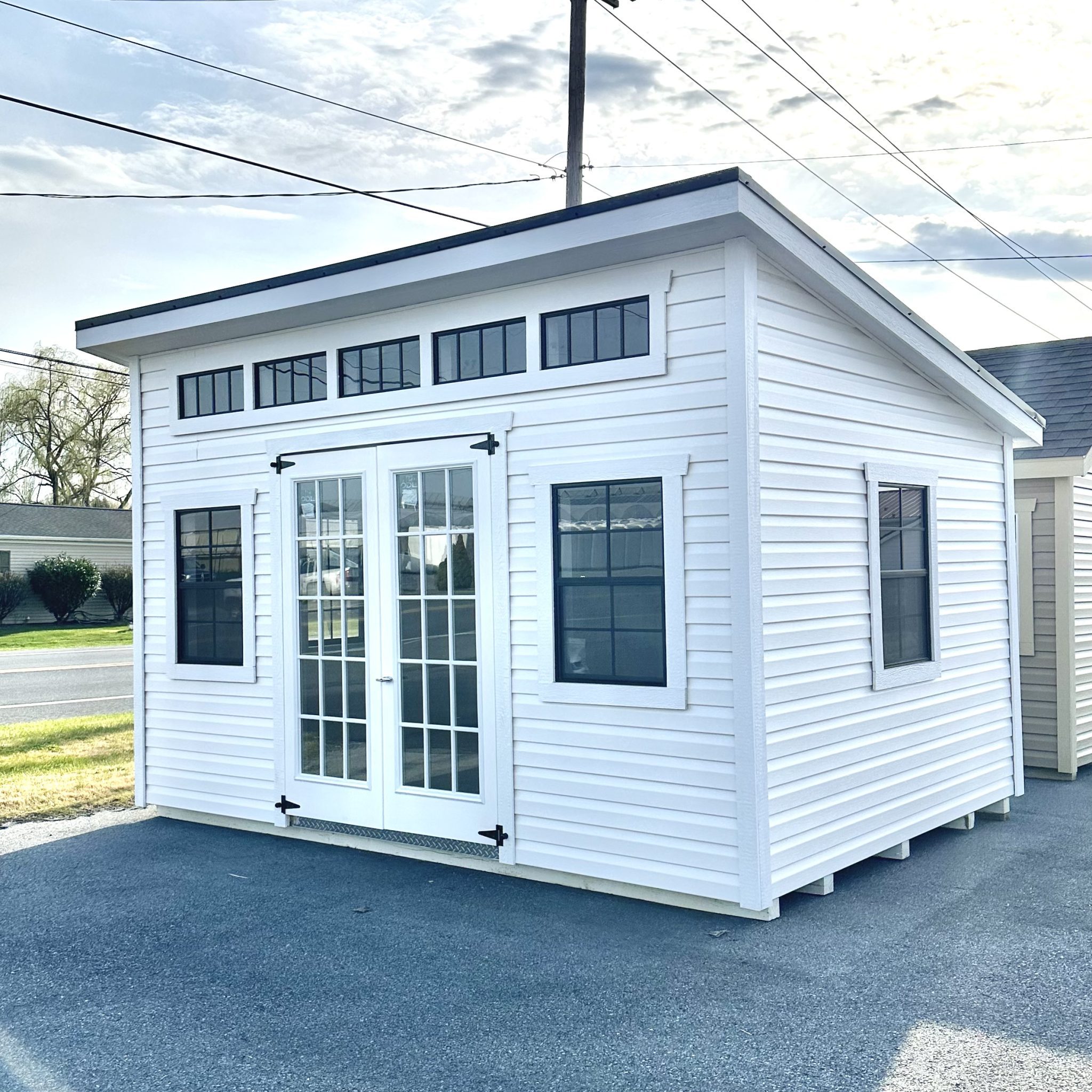 10' x 14' Modern Studio, An Estate Series Shed - IN STOCK | Fox Country