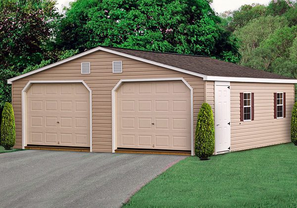 doublewide garage