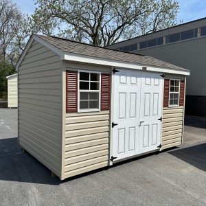 8' x 12' Workshop, Vinyl Siding - IN STOCK!
