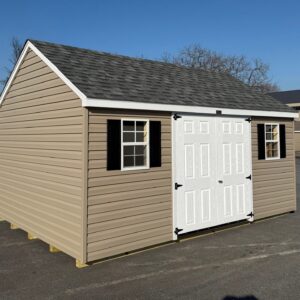 12' x 16' Craftsman Shed, Vinyl Sided - IN STOCK!