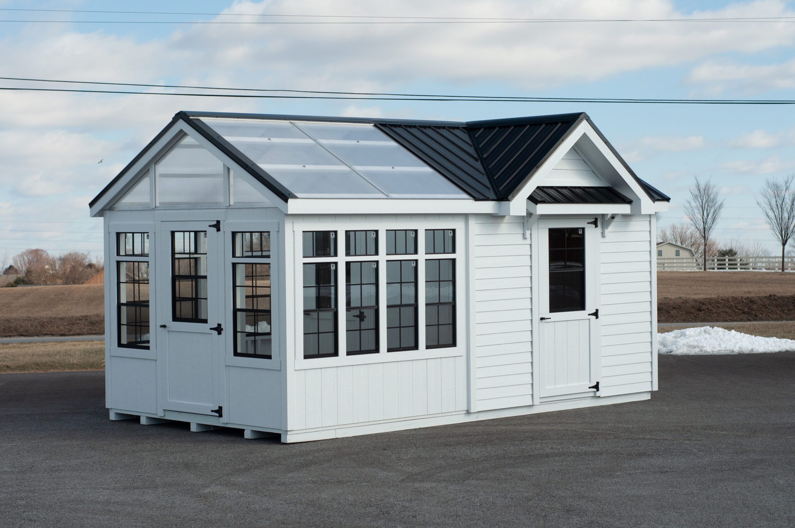 Seedhouses - 1/2 Shed | 1/2 Greenhouse - Image 3